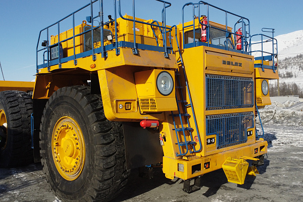 Новая партия самосвалов БЕЛАЗ для ГОК «Павлик» 