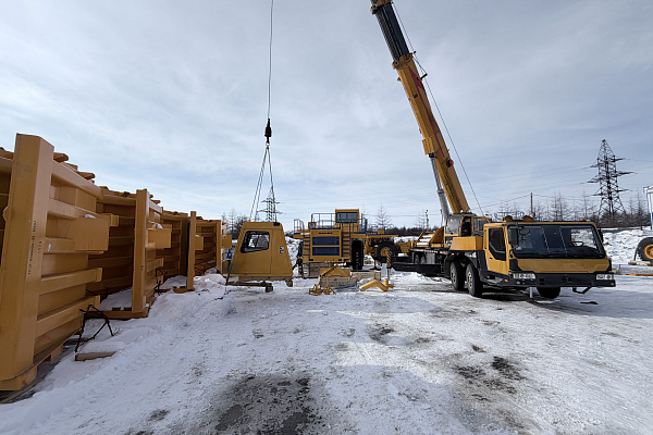 Новая техника БЕЛАЗ поступает на рудник «Тэутэджак»